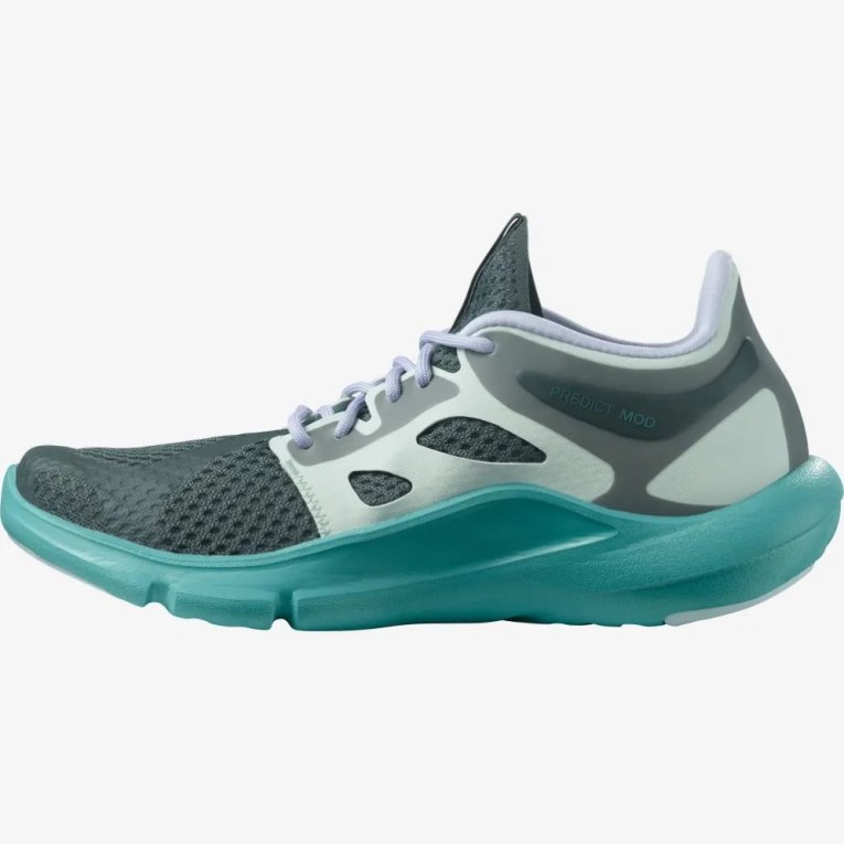 Dark Green / Turquoise Salomon Predict Mod Women's Running Shoes | IE KP7968